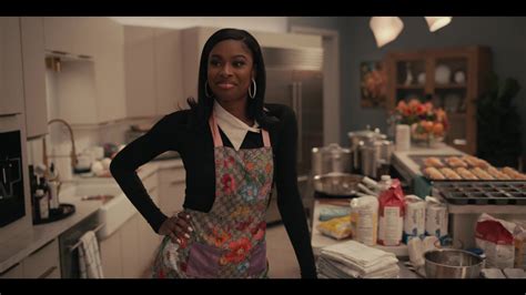 gucci apron from bel air|Gucci Apron of Coco Jones as Hilary Banks in Bel.